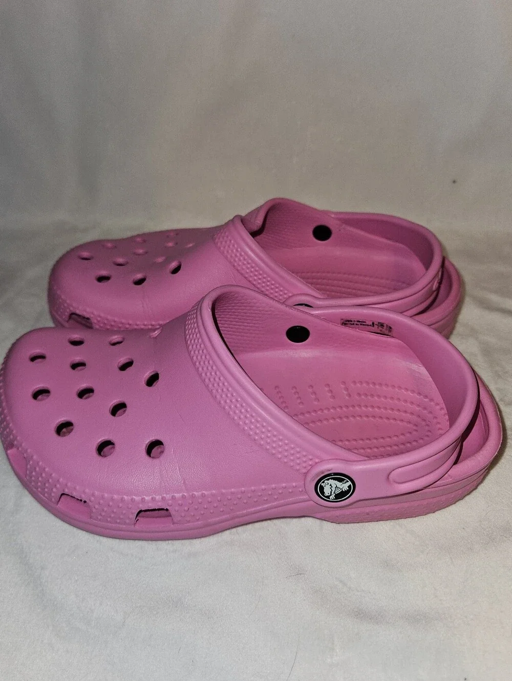 Big Kid's Unisex Taffy Pink Crocs - Size J3